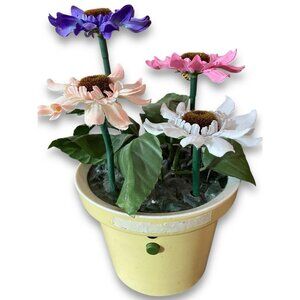 Vintage 1998 Gemmy Dancing Flowers "In The Mood" Animated Motion Activated Decor